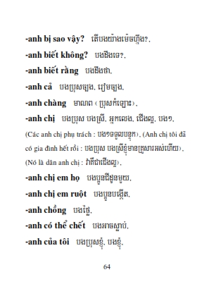 Từ điển Việt Khmer