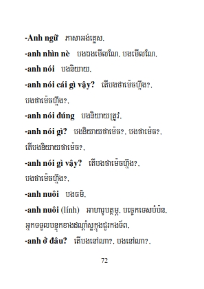 Từ điển Việt Khmer