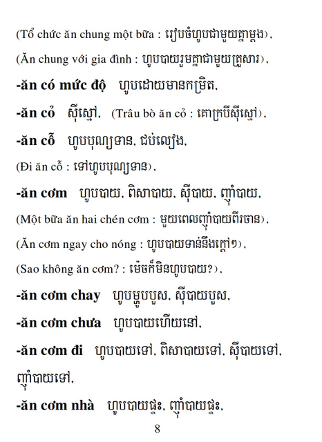 Từ điển Việt Khmer