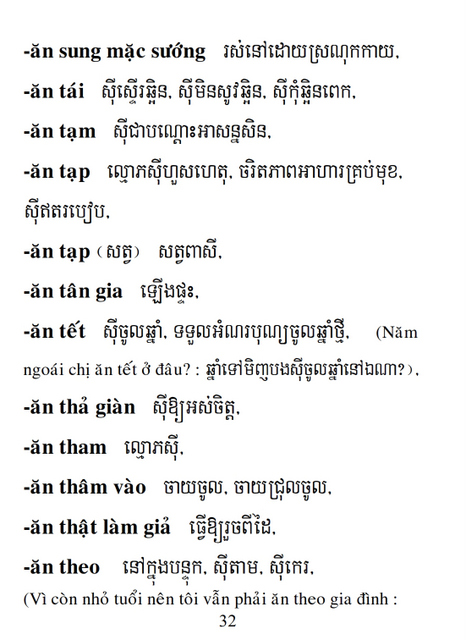 Từ điển Việt Khmer