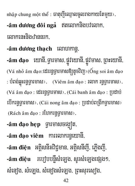 Từ điển Việt Khmer