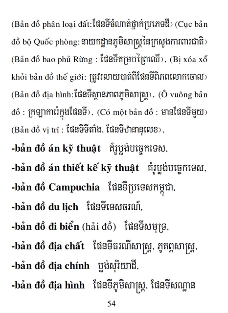 Từ điển Việt Khmer