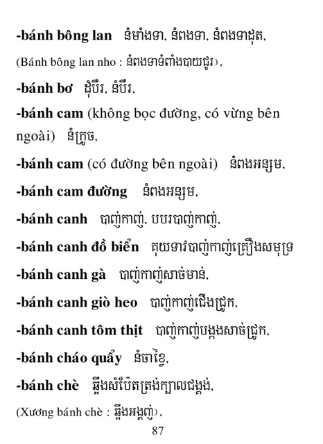 Từ điển Việt Khmer