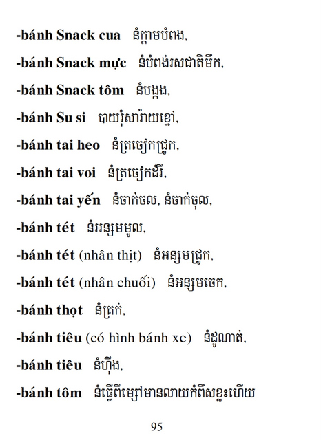 Từ điển Việt Khmer