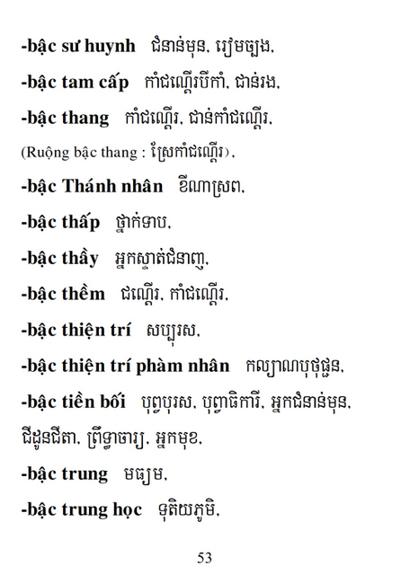 Từ điển Việt Khmer