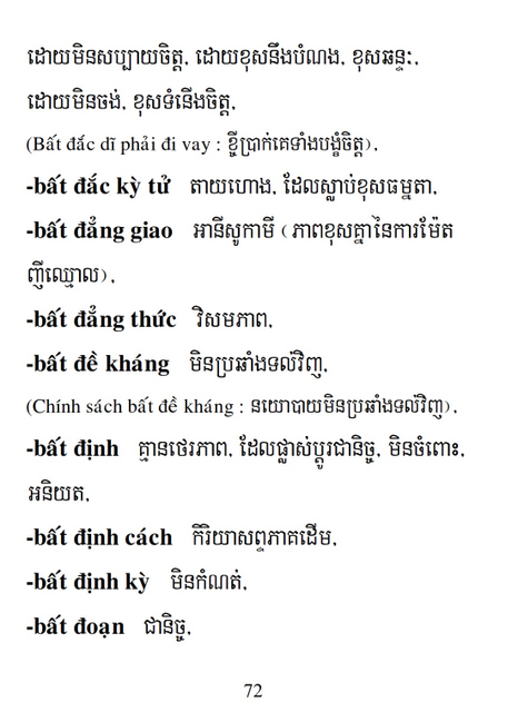 Từ điển Việt Khmer