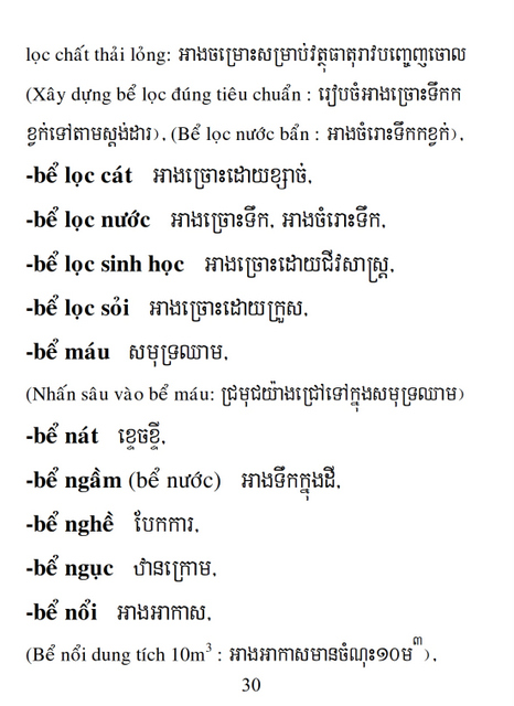 Từ điển Việt Khmer