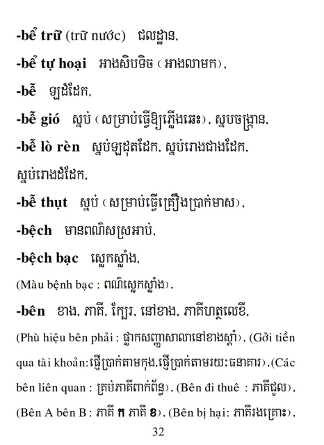 Từ điển Việt Khmer