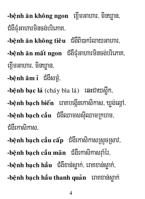 Từ điển Việt Khmer