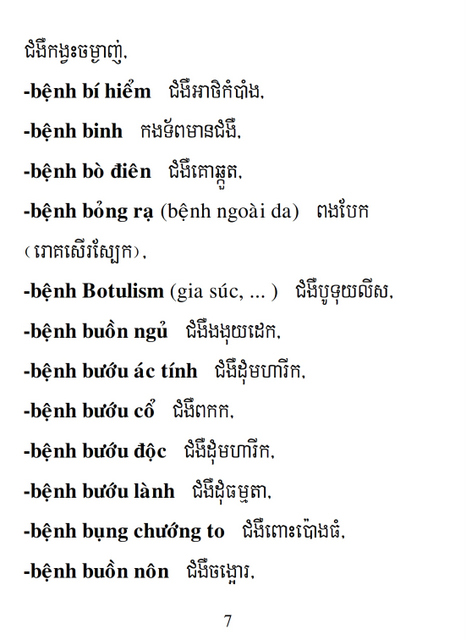 Từ điển Việt Khmer