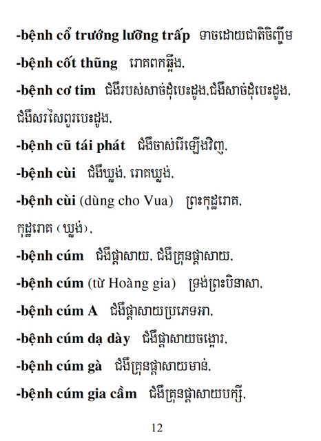 Từ điển Việt Khmer