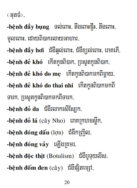 Từ điển Việt Khmer