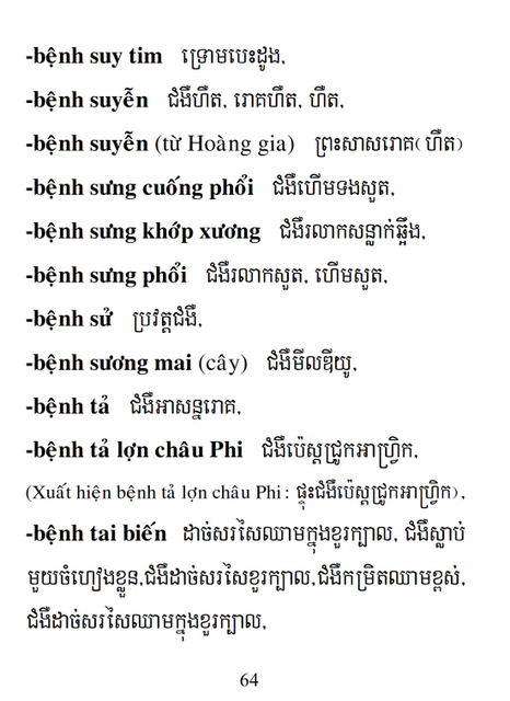 Từ điển Việt Khmer