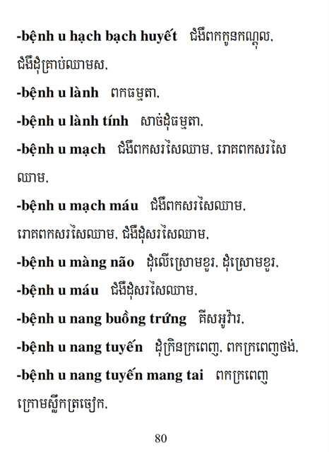 Từ điển Việt Khmer