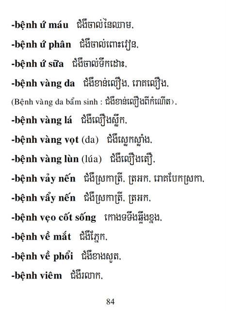 Từ điển Việt Khmer