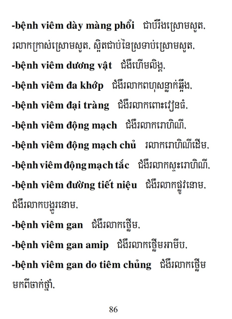 Từ điển Việt Khmer