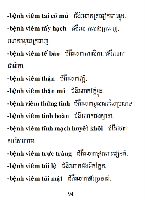 Từ điển Việt Khmer