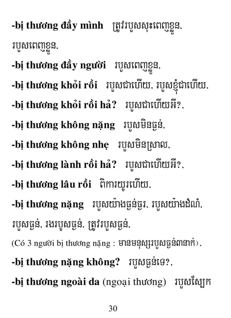 Từ điển Việt Khmer