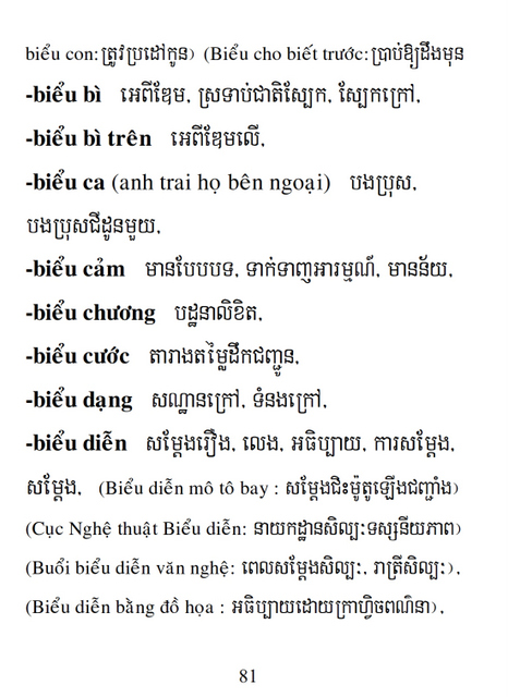 Từ điển Việt Khmer