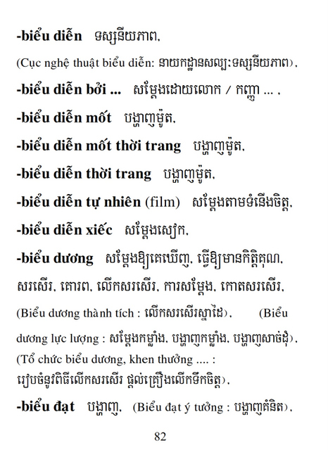 Từ điển Việt Khmer