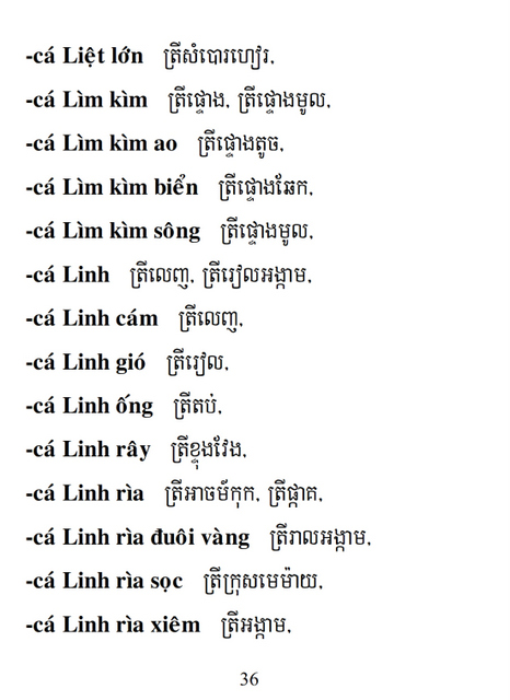 Từ điển Việt Khmer