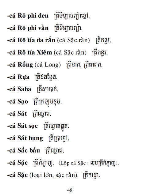 Từ điển Việt Khmer