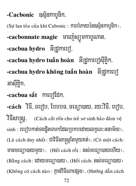 Từ điển Việt Khmer