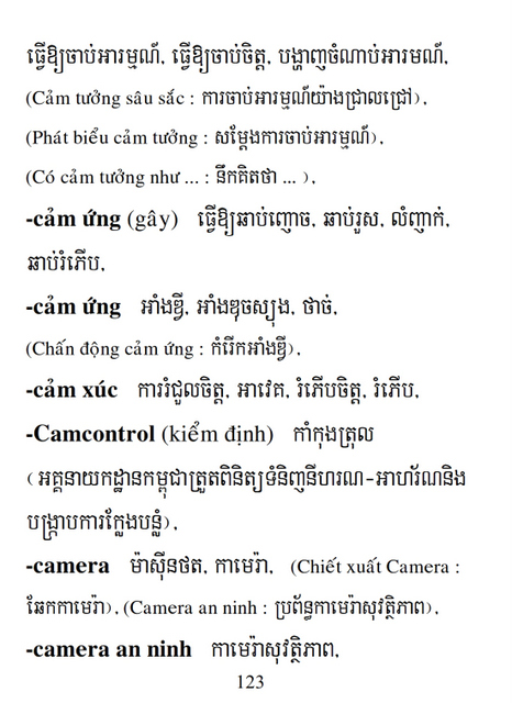 Từ điển Việt Khmer