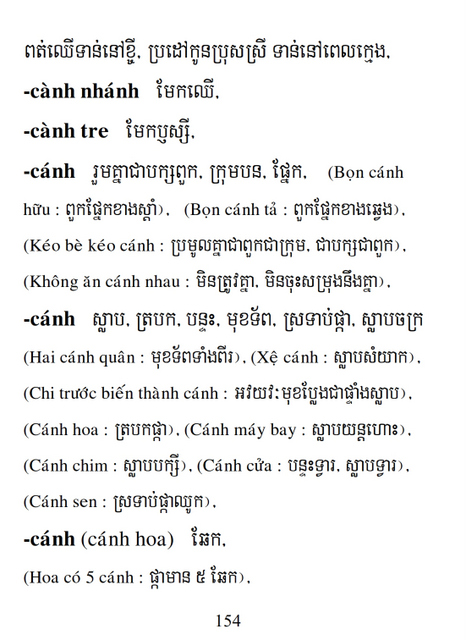 Từ điển Việt Khmer