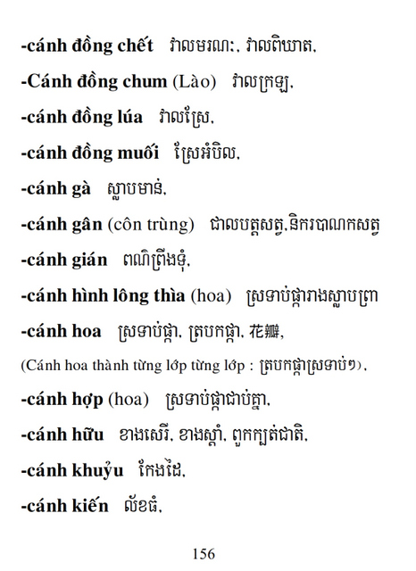 Từ điển Việt Khmer