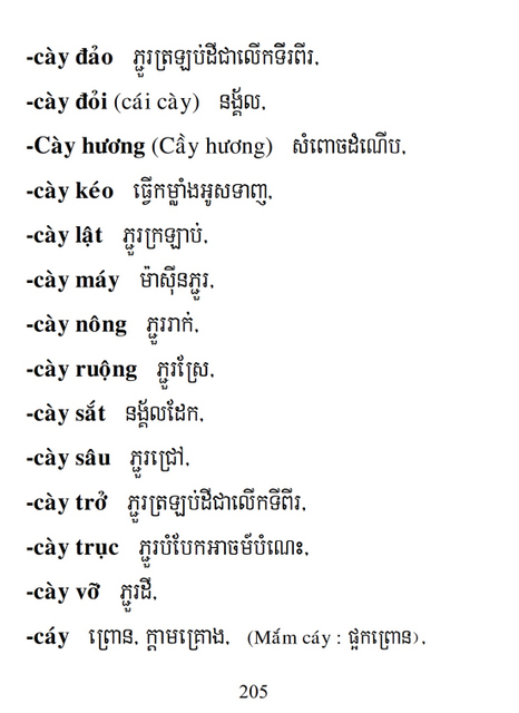 Từ điển Việt Khmer