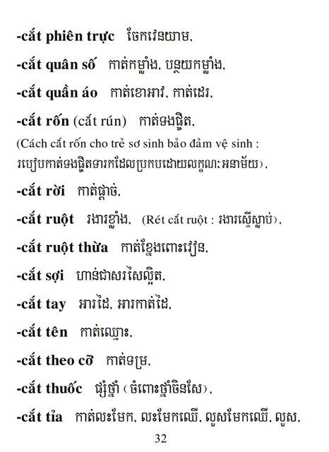 Từ điển Việt Khmer