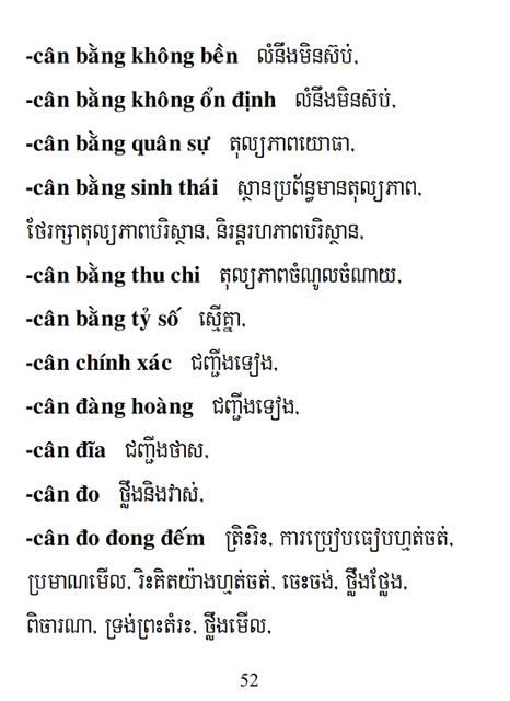 Từ điển Việt Khmer