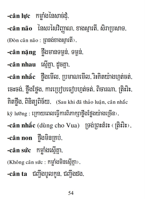 Từ điển Việt Khmer