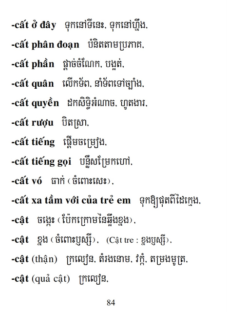 Từ điển Việt Khmer