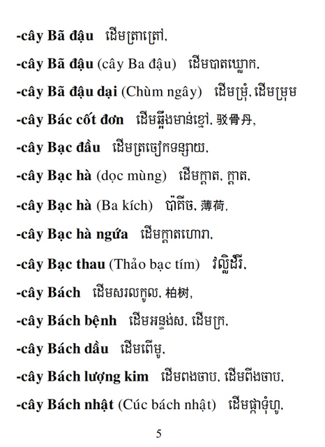 Từ điển Việt Khmer