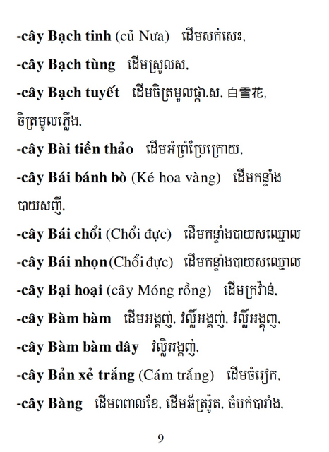 Từ điển Việt Khmer