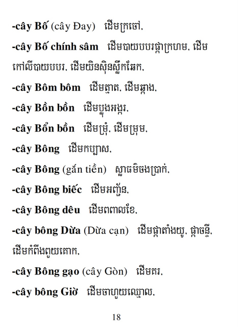 Từ điển Việt Khmer