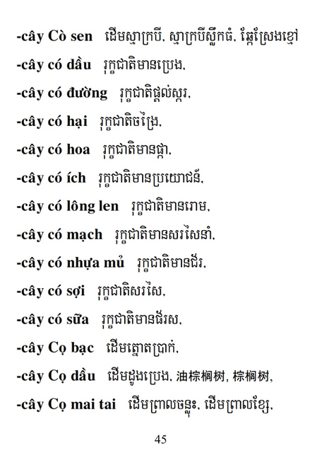 Từ điển Việt Khmer