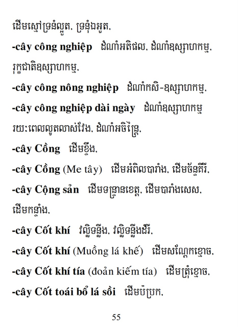 Từ điển Việt Khmer