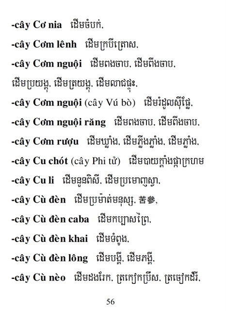 Từ điển Việt Khmer