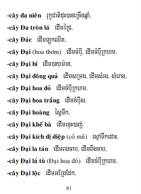 Từ điển Việt Khmer