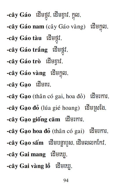 Từ điển Việt Khmer