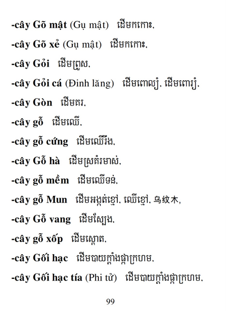 Từ điển Việt Khmer