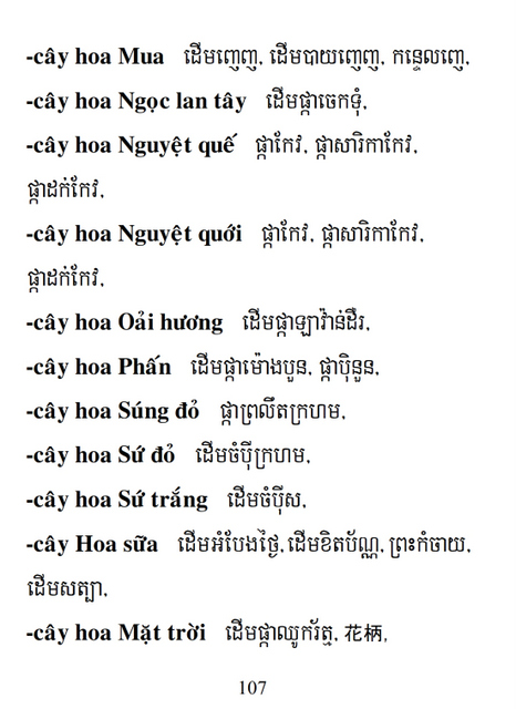 Từ điển Việt Khmer