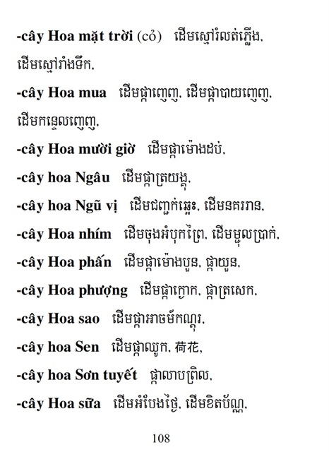 Từ điển Việt Khmer