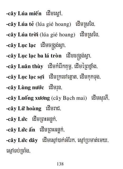 Từ điển Việt Khmer