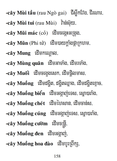 Từ điển Việt Khmer