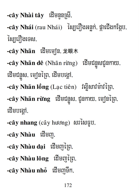 Từ điển Việt Khmer