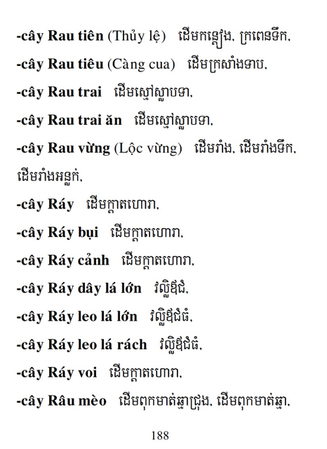 Từ điển Việt Khmer